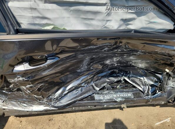 1FA6P8TH5L5163035 2020 FORD MUSTANG Gray Vista de los asientos traseros