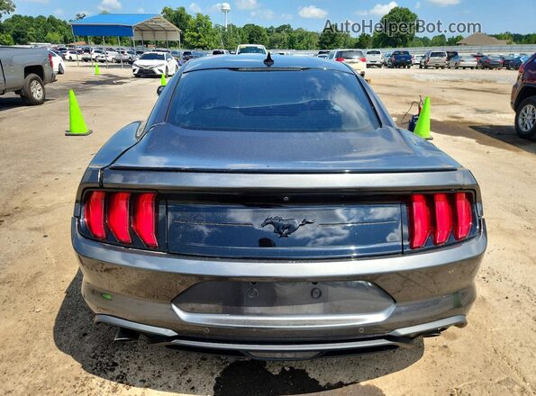 1FA6P8TH5L5163035 2020 FORD MUSTANG Gray Vista trasera