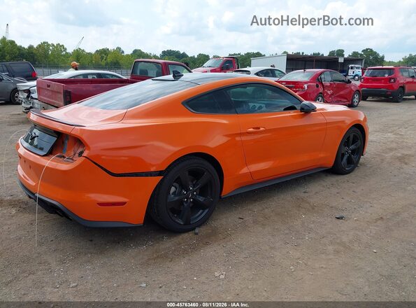 1FA6P8TH5M5111504 2021 FORD MUSTANG Orange Tył prawy
