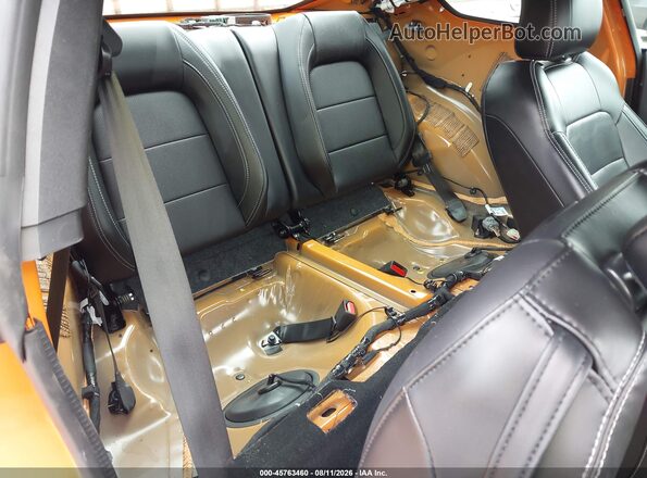 1FA6P8TH5M5111504 2021 FORD MUSTANG Orange Widok naklejki z numerem VIN