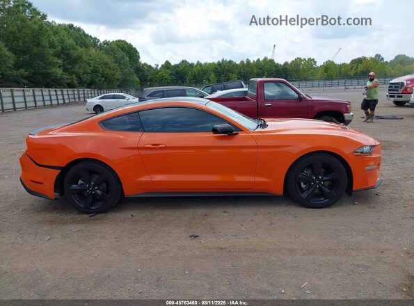 1FA6P8TH5M5111504 2021 FORD MUSTANG Orange Widok wnętrza z tyłu