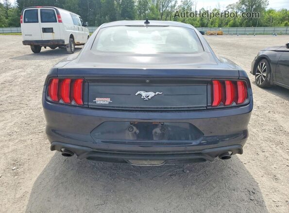 1FA6P8TH5M5152151 2021 FORD MUSTANG Black Vista trasera