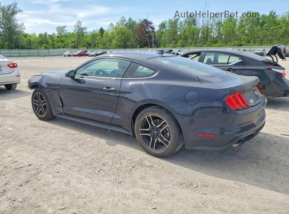 1FA6P8TH5M5152151 2021 FORD MUSTANG Black Trasero izquierdo