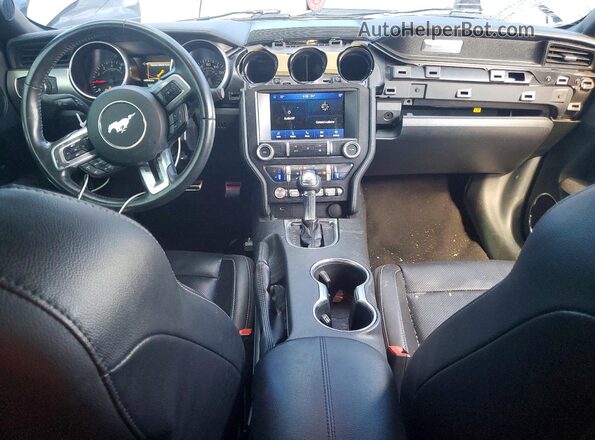 1FA6P8TH5P5108669 2023 FORD MUSTANG Серебряный Вид панели приборов