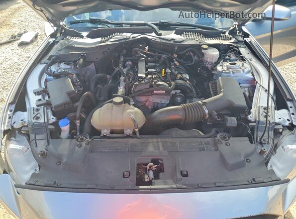 1FA6P8TH5P5108669 2023 FORD MUSTANG Серебряный Вид задней части салона