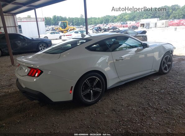 1FA6P8TH5R5124681 2024 FORD MUSTANG Белый Задняя правая четверть