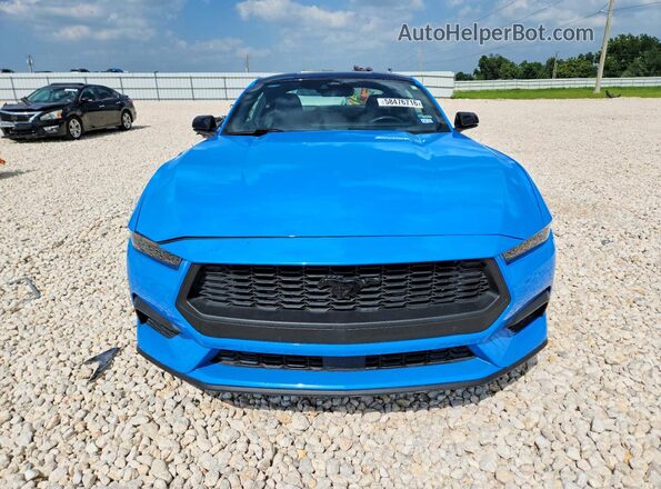 1FA6P8TH5R5135034 2024 FORD MUSTANG Blue წინა ხედი