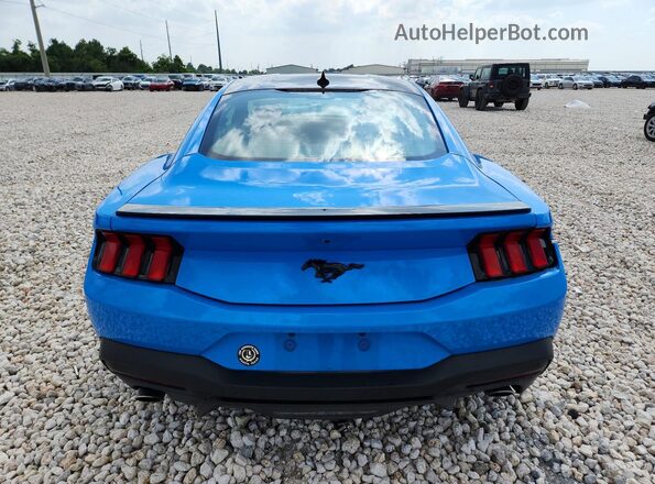1FA6P8TH5R5135034 2024 FORD MUSTANG Blue უკანა ხედი