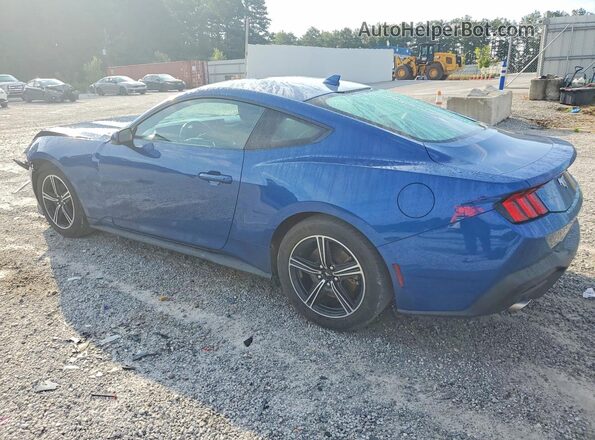 1FA6P8TH5R5138418 2024 FORD MUSTANG Синий Задняя левая четверть