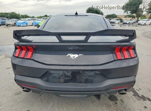 1FA6P8TH5S5110110 2025 FORD MUSTANG Black Widok z tyłu