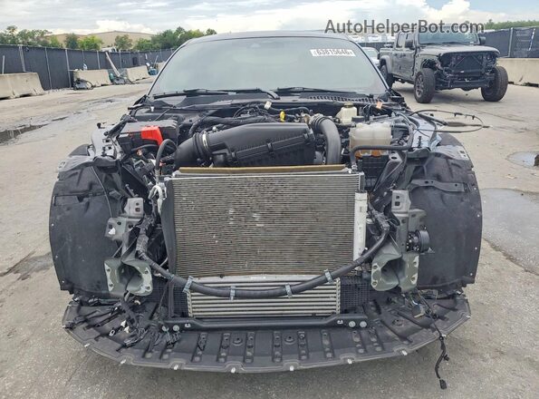 1FA6P8TH5S5110110 2025 FORD MUSTANG Black Widok z przodu