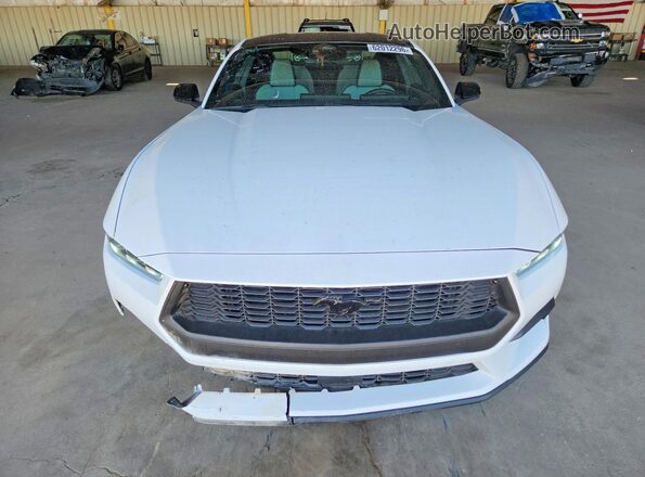 1FA6P8TH5S5113718 2025 FORD MUSTANG White Front view