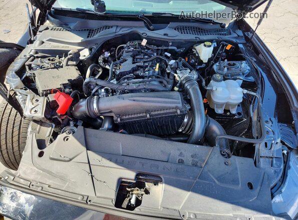 1FA6P8TH5S5124993 2025 FORD MUSTANG Black Вид задньої частини салону
