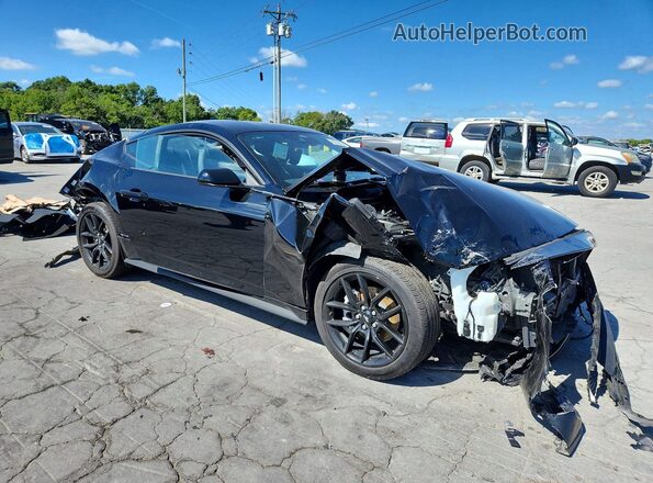 1FA6P8TH5S5124993 2025 FORD MUSTANG Black Передня права чверть
