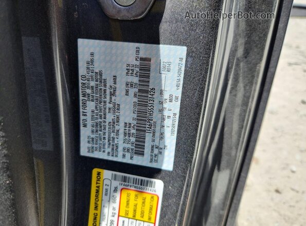 1FA6P8TH5S5131426 2025 FORD MUSTANG Silver Widok komory silnika