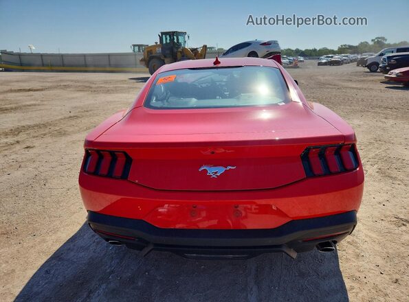 1FA6P8TH5T5113414 2026 FORD MUSTANG Красный Вид сзади