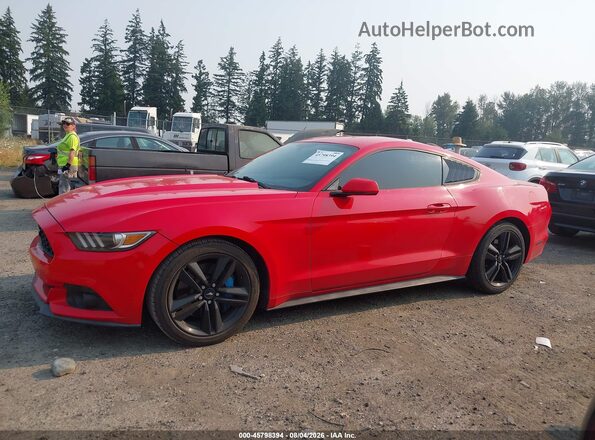 1FA6P8TH6G5252831 2016 FORD MUSTANG Red Widok wnętrza 360 stopni