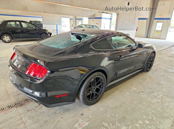 1FA6P8TH6H5249770 2017 FORD MUSTANG Black Задня права чверть