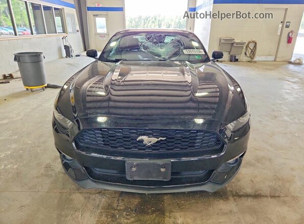 1FA6P8TH6H5249770 2017 FORD MUSTANG Black Вид спереду