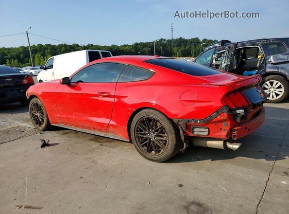1FA6P8TH6H5282364 2017 FORD MUSTANG Красный Задняя левая четверть