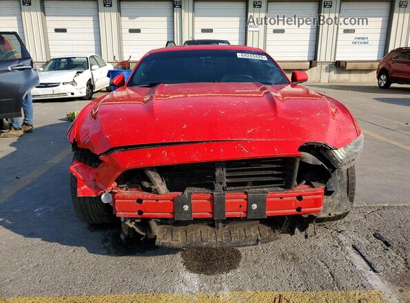 1FA6P8TH6H5282364 2017 FORD MUSTANG Красный Вид спереди