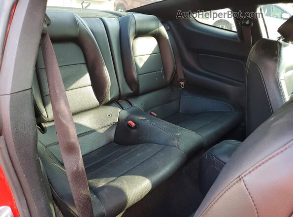 1FA6P8TH6H5282364 2017 FORD MUSTANG Красный Вид задних сидений