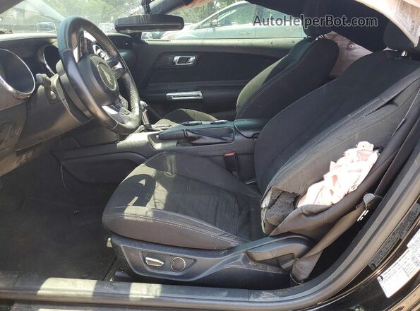 1FA6P8TH6H5328887 2017 FORD MUSTANG Black Vista interior delantera