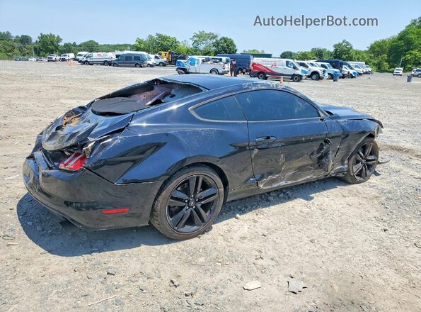 1FA6P8TH6H5328887 2017 FORD MUSTANG Black Trasero derecho