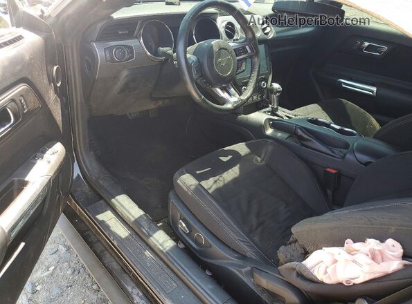 1FA6P8TH6H5328887 2017 FORD MUSTANG Black Vista del salpicadero