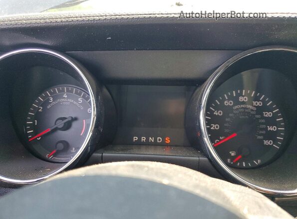 1FA6P8TH6H5328887 2017 FORD MUSTANG Black Vista del cuadro de instrumentos