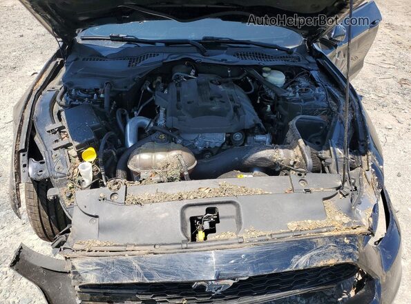 1FA6P8TH6H5328887 2017 FORD MUSTANG Black Vista interior trasera