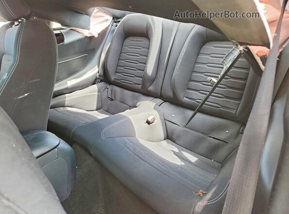 1FA6P8TH6H5333507 2017 FORD MUSTANG Gray Widok tylnych siedzeń