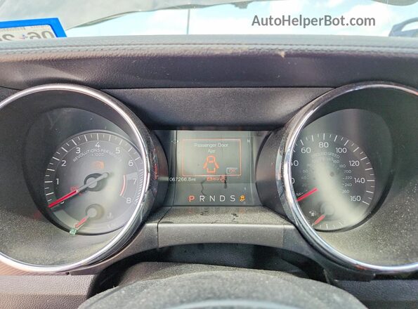 1FA6P8TH6H5333507 2017 FORD MUSTANG Gray Widok zestawu wskaźników