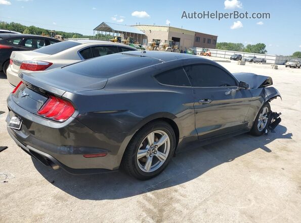 1FA6P8TH6K5202276 2019 FORD MUSTANG Gray Задня права чверть