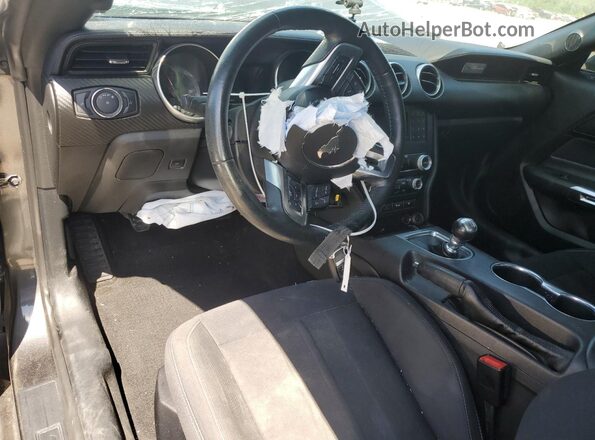 1FA6P8TH6K5202276 2019 FORD MUSTANG Gray Вид панелі приладів