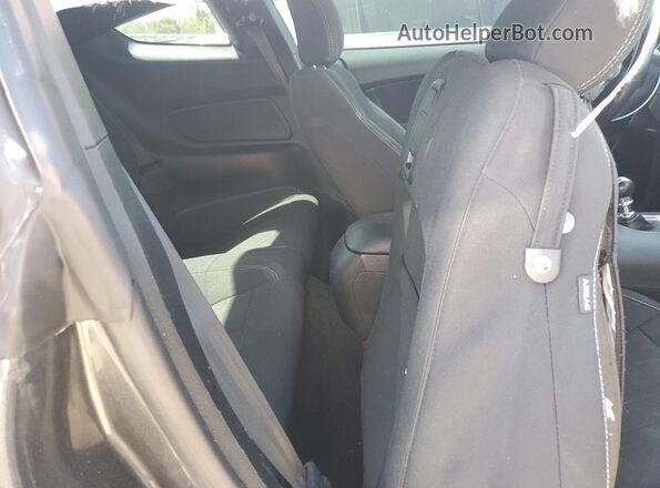 1FA6P8TH6K5202276 2019 FORD MUSTANG Gray Вид задніх сидінь
