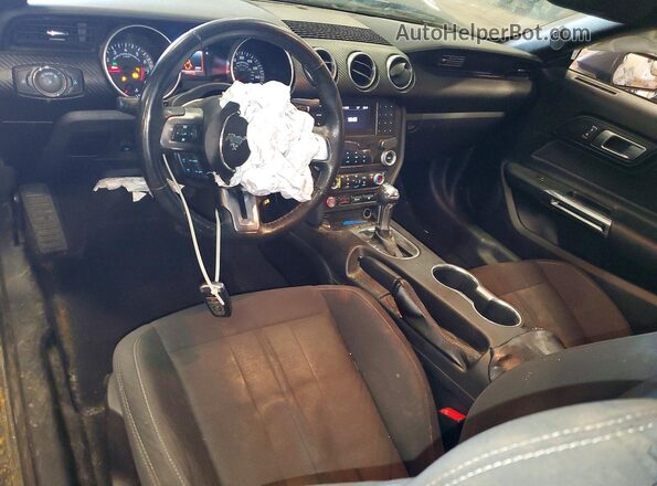 1FA6P8TH6L5103331 2020 FORD MUSTANG Gray Առջևի վահանակի տեսք