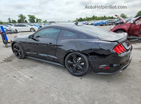 1FA6P8TH6M5152689 2021 FORD MUSTANG Black უკანა მარცხენა