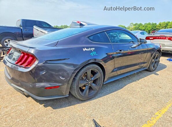1FA6P8TH6N5135957 2022 FORD MUSTANG Black Задня права чверть
