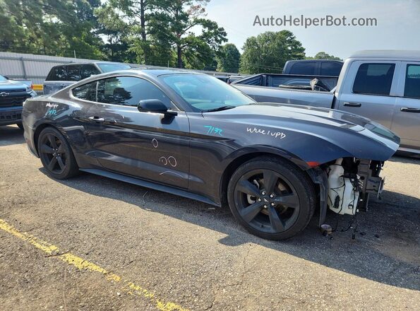 1FA6P8TH6N5135957 2022 FORD MUSTANG Black Передня права чверть