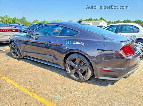 1FA6P8TH6N5135957 2022 FORD MUSTANG Black Задня ліва чверть