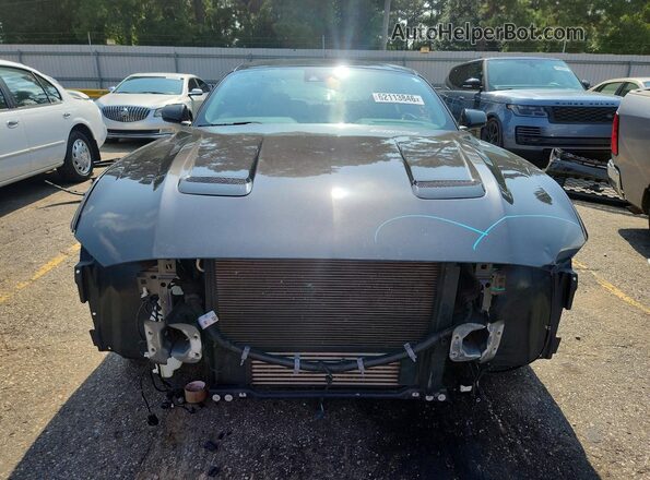 1FA6P8TH6N5135957 2022 FORD MUSTANG Black Вид спереду