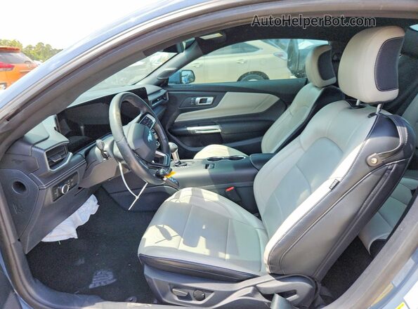 1FA6P8TH6R5110191 2024 FORD MUSTANG Gray Սալոնի դիմացի տեսք