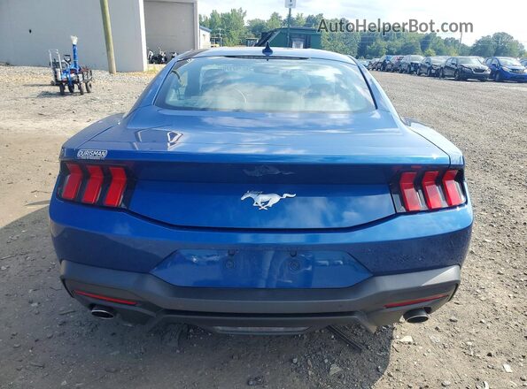1FA6P8TH6R5118128 2024 FORD MUSTANG Blue Widok z tyłu