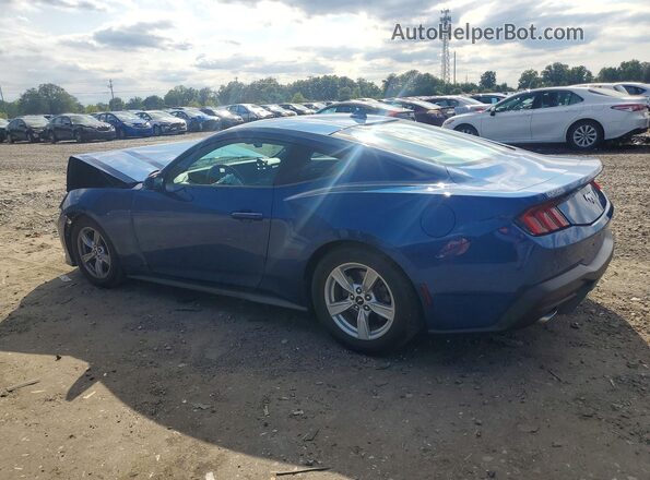 1FA6P8TH6R5118128 2024 FORD MUSTANG Blue Tył lewy
