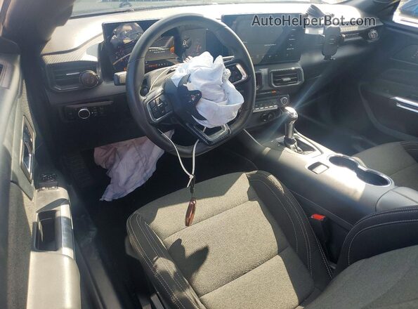 1FA6P8TH6R5118128 2024 FORD MUSTANG Blue Widok deski rozdzielczej