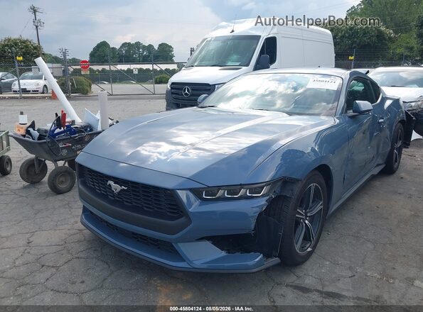 1FA6P8TH6R5138542 2024 FORD MUSTANG Light Blue Front left