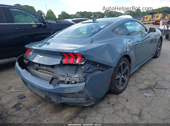 1FA6P8TH6R5138542 2024 FORD MUSTANG Light Blue Rear right