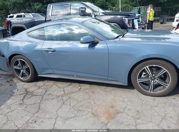 1FA6P8TH6R5138542 2024 FORD MUSTANG Light Blue Rear interior view
