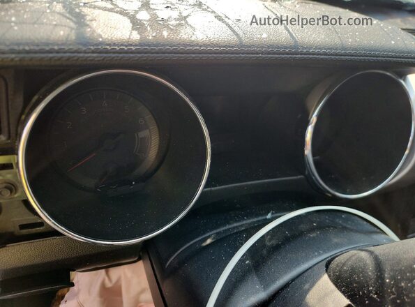 1FA6P8TH7G269069 2016 FORD MUSTANG Silver Widok zestawu wskaźników
